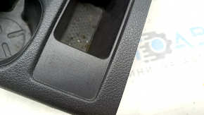 Cup holder central Nissan Rogue Sport 17-22 black, scratches
