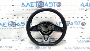 Naked steering wheel Nissan Rogue Sport 17-18 rubber black, no buttons