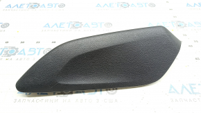 Center console trim side right Nissan Rogue Sport 17-18 upper, black, scratches
