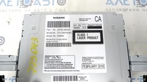 Nissan Rogue Sport 17-19 Radio Tape Recorder Without Navigation, Display Defect