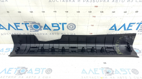 Door sill trim front left Nissan Rogue Sport 17-22 black, scratches