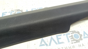 Front right door sill trim Nissan Rogue Sport 17-22 black, scratches, broken mount