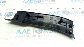Door sill trim rear left Nissan Rogue Sport 17-22 black, scratches