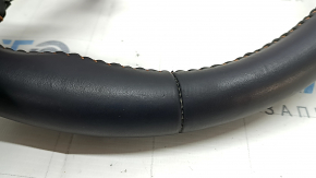 Naked steering wheel Honda CRV 23-25 leather black, with orange stitching under the petals