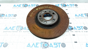 Front right brake disc Volvo XC40 19-25 322/28mm rusty