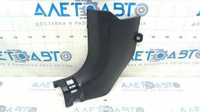 Front pillar trim lower left Nissan Rogue Sport 17-21 black, scratches