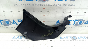 Front pillar trim lower left Nissan Rogue Sport 17-21 black, scratches