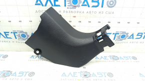 Front pillar trim lower right Nissan Rogue Sport 17-22 black, scratches