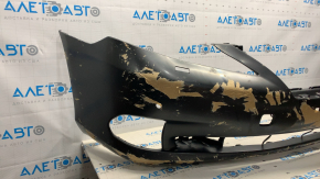 Bare front bumper Lexus ES350 10-12 for parking sensors, washers
