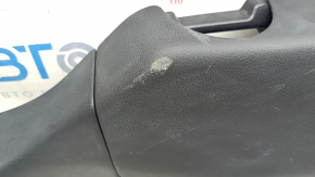 Rear pillar trim right Nissan Rogue Sport 17-19 black, with plug, worn