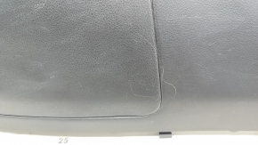 Rear pillar trim right Nissan Rogue Sport 17-19 black, with plug, worn