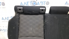 Rear row of seats 2nd row lower part Nissan Rogue Sport 17-18 cloth black with gray insert, dry cleanable