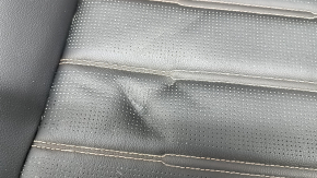Driver's seat upholstery Honda CRV 23-25 heated, leather black with orange stitching, Sport Touring, Sport-L, dents, needs cleaning