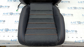 Honda CRV 23-25 passenger seat upholstery, heated, black leather with orange stitching, Sport Touring, Sport-L, for cleaning