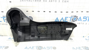 Driver's side seat trim left Nissan Rogue Sport 17-21 black