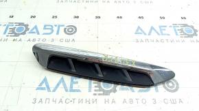 Air duct trim on the wing front right BMW X3 G01 18-21 glossy chrome