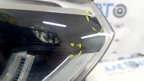 Headlight front right complete BMW X3 G01 X4 G02 18-21 LED ADAPTIVE, with mount, with seal, sand