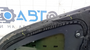 Window blind glass rear left BMW X3 G01 18-21 chrome, tinted, torn seal