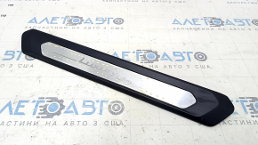 Door sill outer front left BMW X3 G01 18-21 chrome, LUXURY-LINE, oxides
