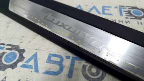 Door sill outer front right BMW X3 G01 18-21 chrome, LUXURY-LINE, oxides