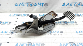 Brake pedal Volvo XC40 19-22 chrome, R-Design, rusty bracket