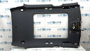 Volvo XC40 19-22 roof lining for panoramic, black, needs cleaning, creased, ceiling light mount came off