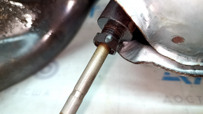 Exhaust manifold with catalytic converter Nissan Rogue Sport 17-21 with temperature sensor, edges licked on the sensor
