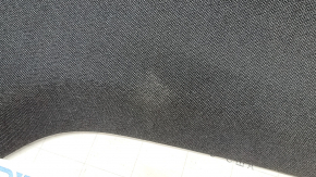 Volvo XC40 19-22 roof lining for panoramic, black, needs cleaning, creased, ceiling light mount came off