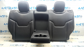 Rear row of seats 2nd row Jeep Compass 17-18 leather black upper part