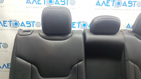 Rear row of seats 2nd row Jeep Compass 17-18 leather black upper part