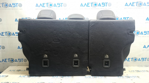 Rear row of seats 2nd row Jeep Compass 17-18 leather black upper part