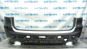 Bare rear bumper BMW X3 G01 18-21 LUXURY-Line for parking sensors, without towbar, white, scratches