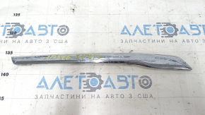 Molding lower grille front bumper left BMW X3 G01 18-21 chrome, sand, bumps