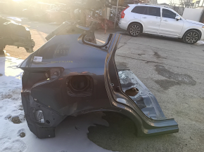 Quarter wing rear right Nissan Rogue Sport 17-19 on the body, graphite