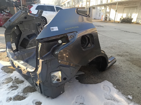 Quarter wing rear right Nissan Rogue Sport 17-19 on the body, graphite