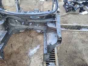 Front left quarter Nissan Rogue Sport 17-22 on the body, graphite