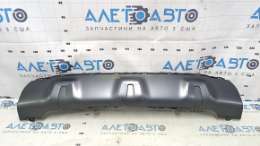 Lower trim of rear bumper BMW X3 G01 18-21 gray, without towbar, under chrome molding, scratches