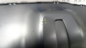 Lower trim of rear bumper BMW X3 G01 18-21 gray, without towbar, under chrome molding, scratches