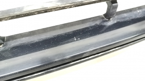 Lower grille front bumper BMW X3 G01 18-21 without radar, black gloss, scratches, sand