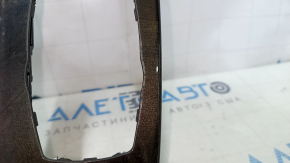 BMW X3 G01 18-21 center console trim black, with emblem, wood insert Var.poplar, grey, air