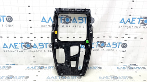 BMW X3 G01 18-21 center console trim black, with emblem, wood insert Var.poplar, grey, air