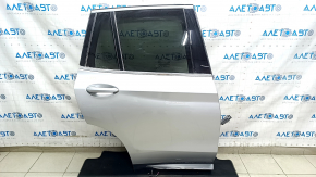Door assembly rear right BMW X3 G01 18-21 silver A83, keyless, tinted, bump, scratch