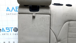 Rear row of seats 2nd row upper part left BMW X3 G01 18-21 leather, beige, with headrest, with belt, with armrest, for dry cleaning