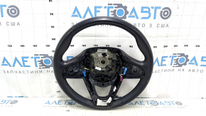 Naked steering wheel BMW X3 G01 18 - leather, black, heated, under petals