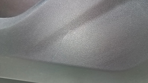 Door trim card rear left BMW X3 G01 18-21 beige leather, beige leather insert, gray stitching, wood insert Var.poplar, gray, with handle, dry-cleanable, scratch