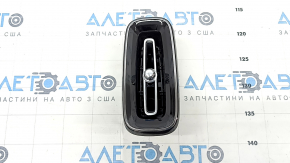 Front panel air duct deflector left Volvo XC40 19-25 black gloss