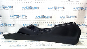 Central console armrest BMW X3 G01 18-21 black, armrest leather beige, gray stitching, dry-cleanable 