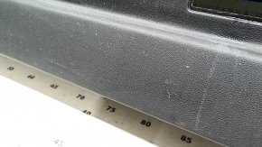Lower trunk door trim BMW X3 G01 18-21 black, with plugs, scratches, needs cleaning