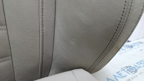 Driver's seat BMW X3 G01 18-21 beige leather, heated, dry-cleanable, dents, contact with water