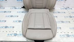 Driver's seat BMW X3 G01 18-21 beige leather, heated, dry-cleanable, dents, contact with water